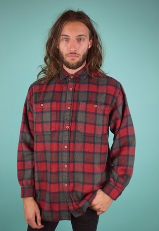 VINTAGE 90'S CHECKED SHIRT