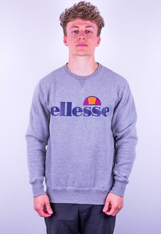 VINTAGE ELLESSE SWEATSHIRT IN GREY
