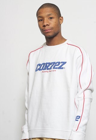VINTAGE NIKE LOGO SWEATSHIRT WHITE
