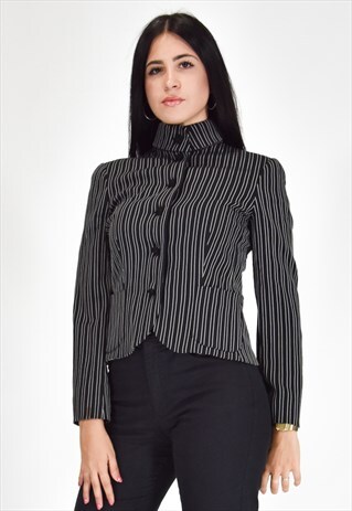 EMPORIO ARMANI ELEGANT STRIPED JACKET