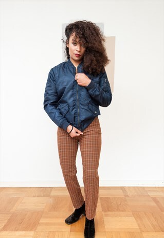 VINTAGE SATIN BOMBER (REF/771)