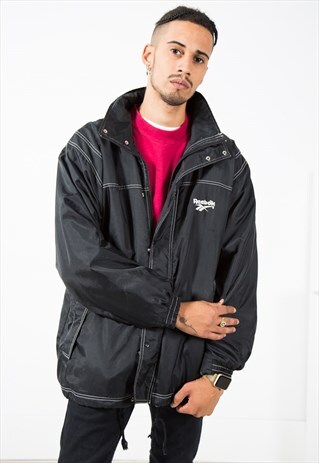VINTAGE 90S REEBOK SPORT PARKA COAT / S1867