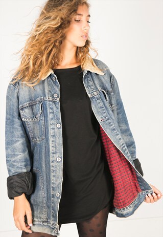VINTAGE 80S LEVIS WINTER BLANKET JACKET / R1100R036