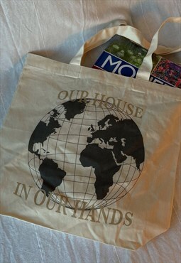 Our House In Our Hands Tote Bag