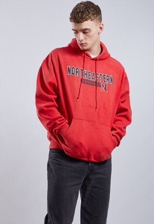 VINTAGE CHAMPION NORTHEASTERN UNIVERSITY HOODIE