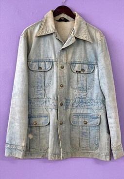 Classic Vintage 1960s utility style Lee denim jacket 