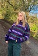 Vintage Chunky Knitted Cottage Grandad Jumper