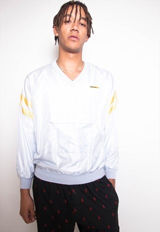 VINTAGE 90S ELLESSE NYLON SWEATSHIRT ID:3570