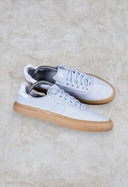 Adidas 3MC Aero Blue Trainers Gum Sole  UK 9.5