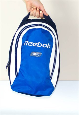 VINTAGE 90'S REEBOK BLUE FESTIVAL SPORTS BAG