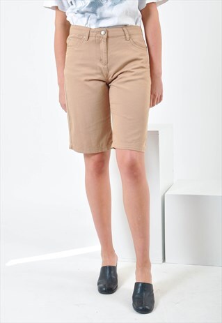 VINTAGE SHORT IN BROWN