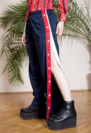 RIP OFF TRACKSUIT BOTTOMS, LEGENDARY 90S HIP HOP SNAP OFF