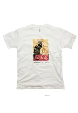 Tournee Du Chat Noir Vintage Art T-Shirt with Title