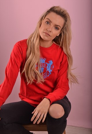 RED RALPH LAUREN LONG SLEEVED TOP GBT4370