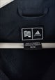 VINTAGE ADIDAS SWEATSHIRT BAYONET WINDBREAKER  IN BLACK M