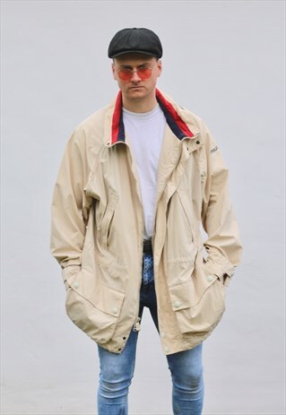 NAUTICA USA VINTAGE LONGLINE SAILING JACKET