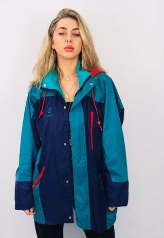 VINTAGE OVERSIZED SHELL JACKET