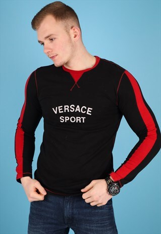 VINTAGE VERSACE T-SHIRT IN MULTI NT34