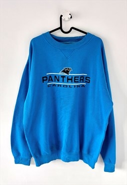 Vintage Carolina panthers blue NFL sweatshirt XL logo 