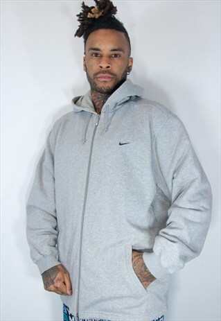 NIKE VINTAGE HOODIE GREY