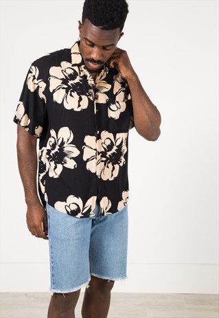 VINTAGE 80S HAWAIIAN SHIRT / S1713
