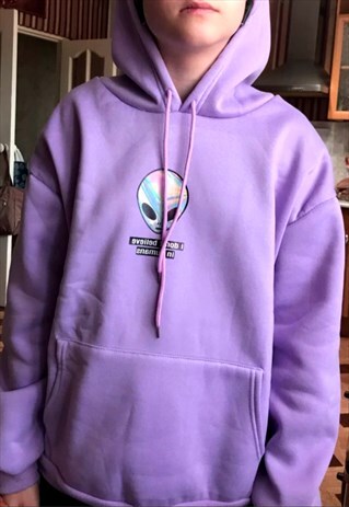 TRIPPY Y2K ALIEN HOODIE