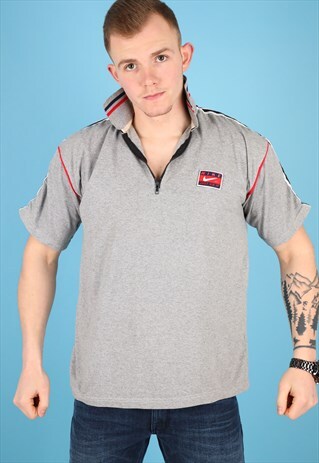 VINTAGE NIKE T-SHIRT IN GREY NT22