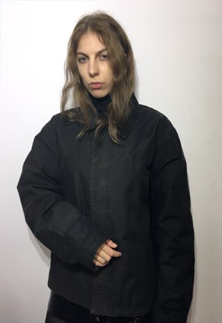 VINTAGE 90' OLDSCHOOL BLACK TIMBERLAND JACKET