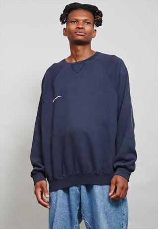 NAVY BLUE CLASSIC 90'S VINTAGE CHAMPION SWEATER