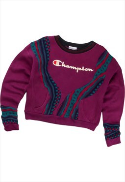 REWORK Champion X COOGI 90's Spellout Crewneck Sweatshirt Wo