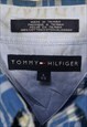 VINTAGE 90'S TOMMY HILFIGER SHIRT TARTENED LINED CHECK