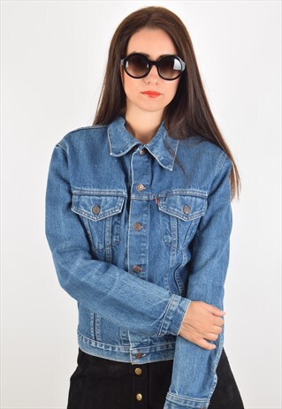 VINTAGE LEVI'S RARE DENIM JACKET MADE IN FRANCE (1160)
