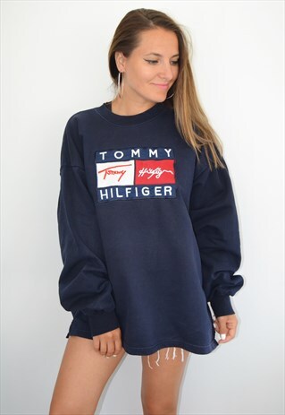 RARE 90S TOMMY HILFIGER VINTAGE SWEATSHIRT