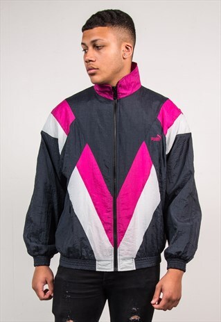 PUMA 90S SHELL TRACKSUIT JACKET