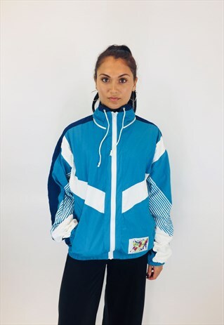 VINTAGE FESTIVAL 80S RAVE WINDBREAKER JACKET