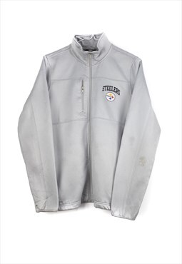 Vintage NFL Steelers zip up Sweatshirt in Grey M