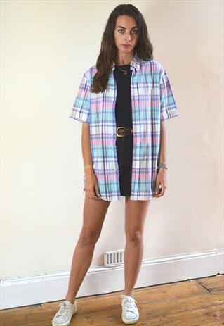 90'S VINTAGE POLO RALPH LAUREN CHECKED SHIRT