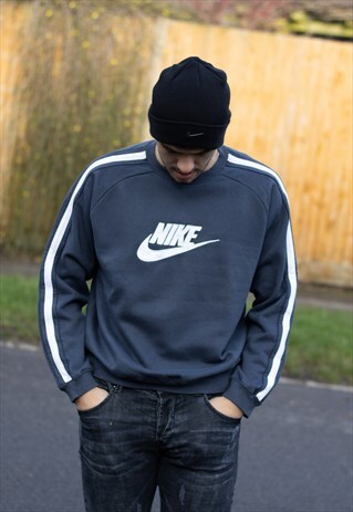 vintage nike spell out sweatshirt