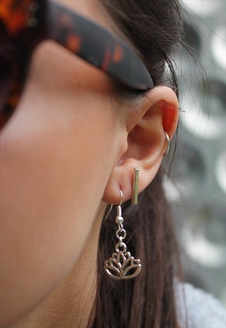 LOTUS FLOWER EARRINGS
