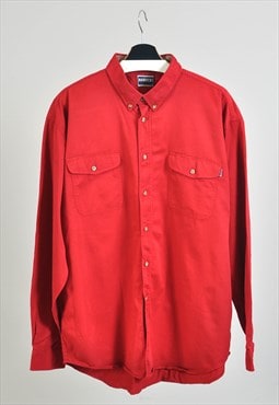 Vintage 90s shirt in red