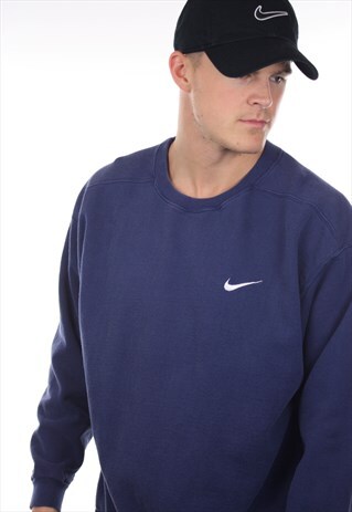 VINTAGE 90S NIKE SMALL LOGO SWEATSHIRT JUMPER