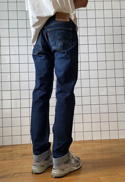 Vintage LEVIS 501 Jeans Denim Pants 90s Blue