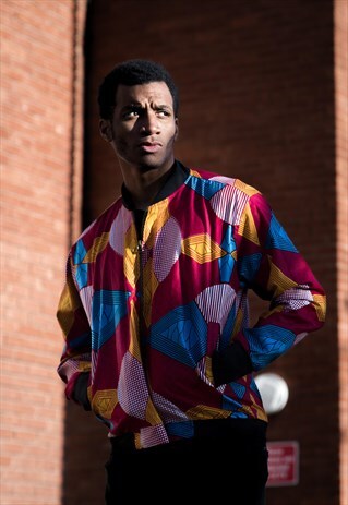 AFRICAN PRINT JACKET- FESTIVAL CLOTHING - FESTIVAL JACKET
