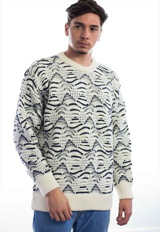 VINTAGE COOGI LOGO SWEATER JUMPER 90S M 34.5