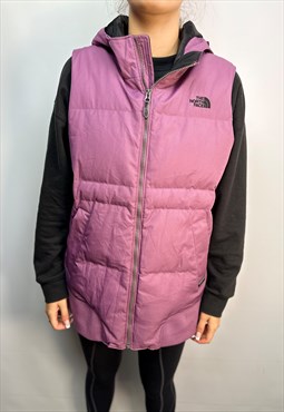 Vintage The North Face 550 quilted gilet / body warmer