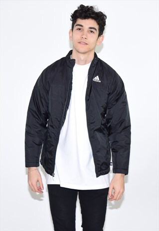 VINTAGE 90S BLACK ADIDAS JACKET