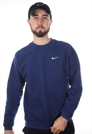 VINTAGE 90S NIKE SMALL LOGO SWEATSHIRT JUMPER