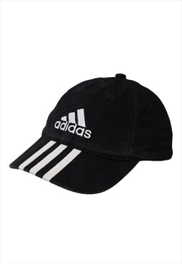 Vintage Adidas 90s Black Baseball Cap Womens