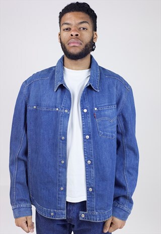 VINTAGE LEVI'S BUTTON UP DENIM JACKET