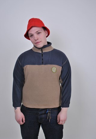 MULTICOLOR FLEECE SWEATSHIRT, 90S OUTDOOR ANORAK